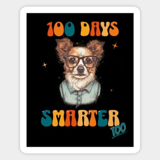 100 days smarter too Magnet